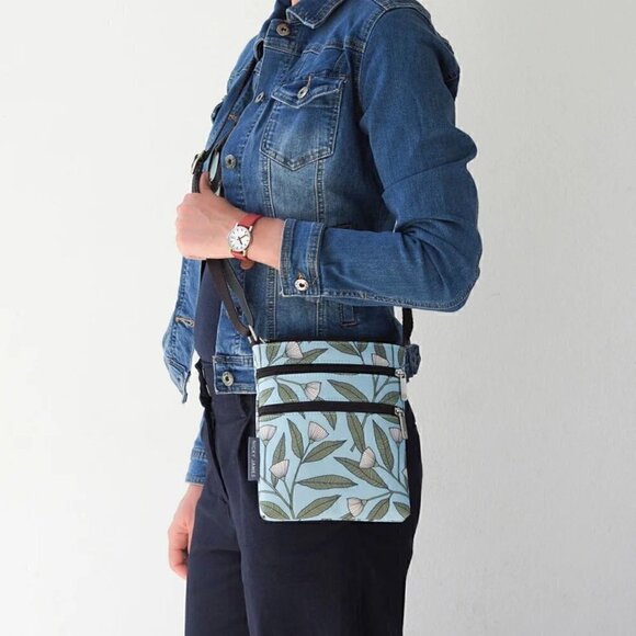 Nicky James Tribal Leaf Mini CrossBody Bag - Picture 2 of 7